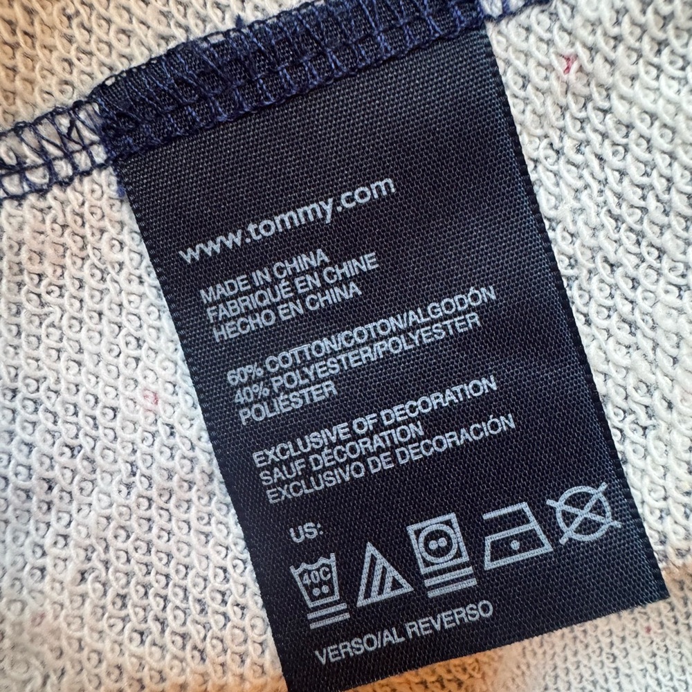 Vintage Tommy Hilfiger Navy Ruffle Cruise Dress Girl’s XL Women’s Small Medium - Picture 9 of 9